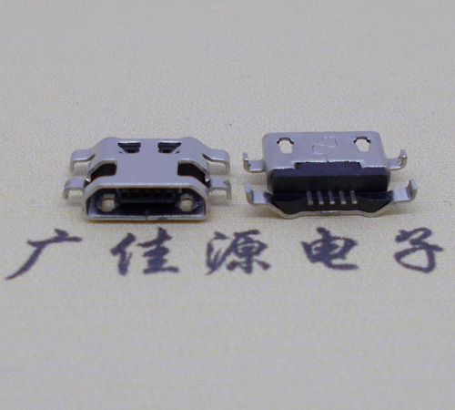 micro usb母座焊接