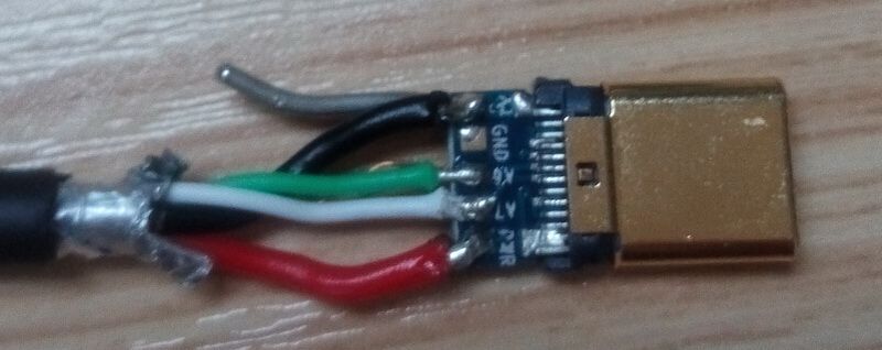 USB Type C接頭拆解圖