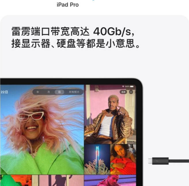 iPad Pro用type-c最大益處:可直接用PSSD移動固態(tài)硬盤擴容